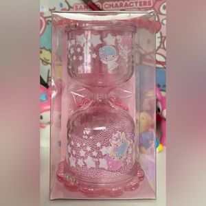 Little Twin Stars Paper Clip Hour Glass / Holder / Case - 2019 Sanrio.